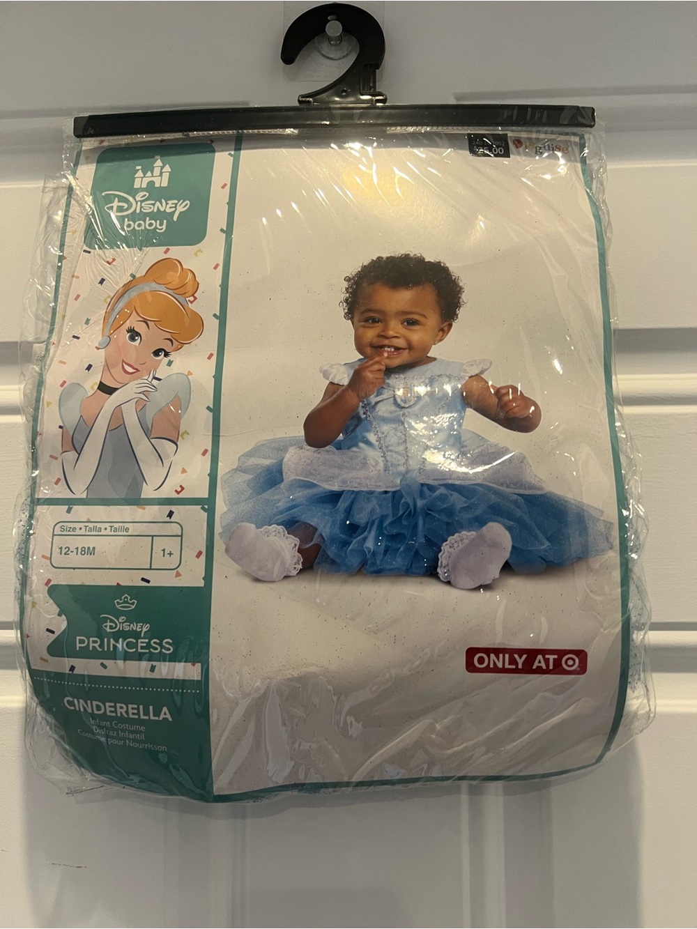 Baby Disney Princess Cinderella Costume Tutu Dress 12-18M NEW!